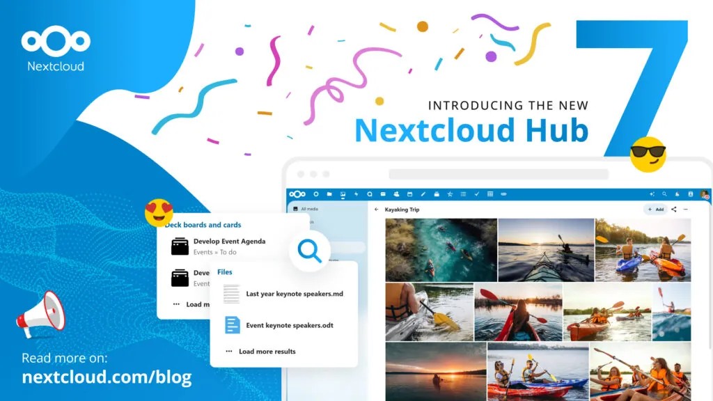 Nextcloud a dévoilé la version 28 - Hub 7
